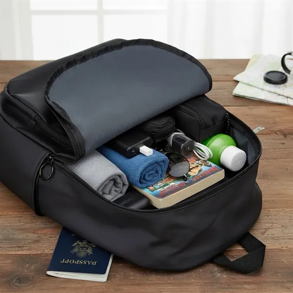 The Ferox Multi-Zipper Compartment Backpack is designed for organized, everyday carry... from ASI 84592 St Regis Group