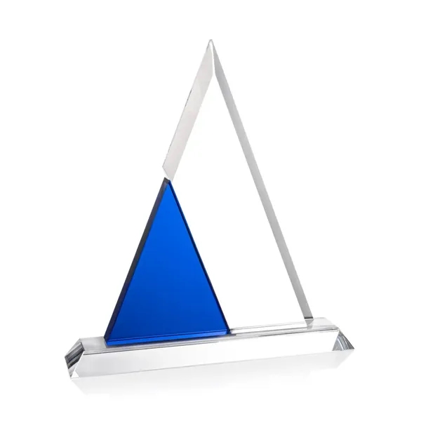 The Spokane VividPrint™ Award features a triangular design crafted from a... from ASI 84592 St Regis Group / St Regis