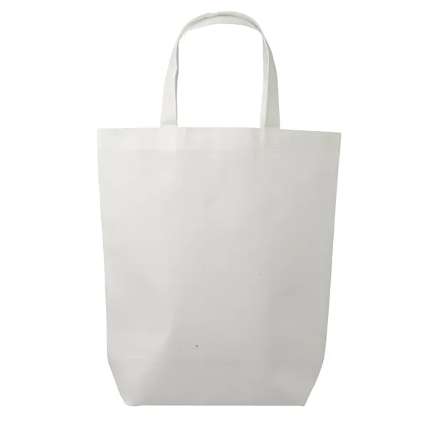 Lightweight non-woven polypropylene tote with 1 color silkscreen imprint on 1... from ASI 37218 Athena Promo (tm)