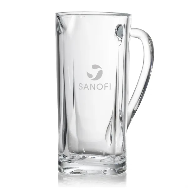 Modern cut 50 oz. lead free crystal pitcher with handle.... from ASI 84592 St Regis Group