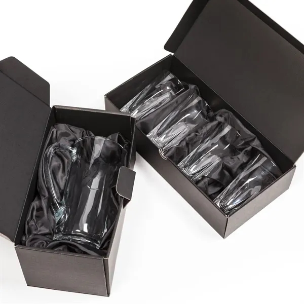 Modern cut 50 oz. lead free crystal pitcher with handle.... from ASI 84592 St Regis Group