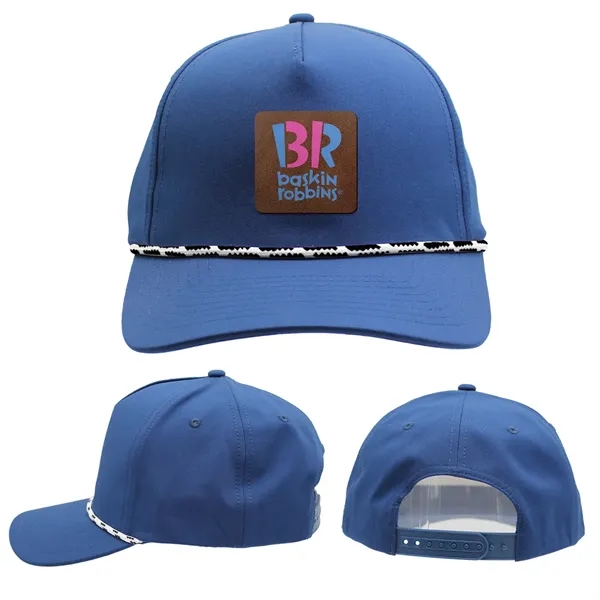 Performance Rope Hat, Leather Patch - Full Color Digital... from ASI 30270 Aakron Line