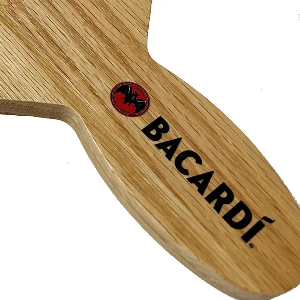 Wood paddle flight with three tasting pockets.... from ASI 88156 Solid Dimensions Inc
