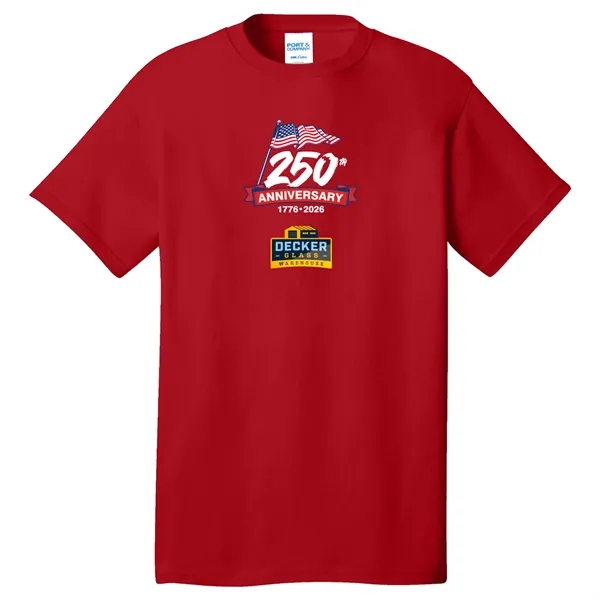 Patriotic Port & Co Core Cotton Tee... from ASI 30208 A P Specialties / AP Specialties