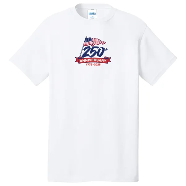 Patriotic Port & Co Core Cotton Tee... from ASI 30208 A P Specialties / AP Specialties