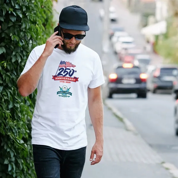 Patriotic Port & Co Core Cotton Tee... from ASI 30208 A P Specialties / AP Specialties