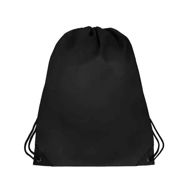 14.5" x 18" 210 Denier polyester drawstring backpack in assorted colors... from ASI 37980 Bagworld