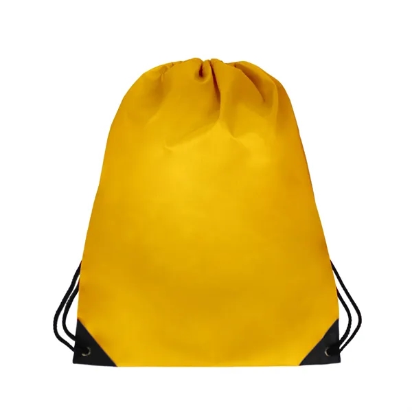 14.5" x 18" 210 Denier polyester drawstring backpack in assorted colors... from ASI 37980 Bagworld