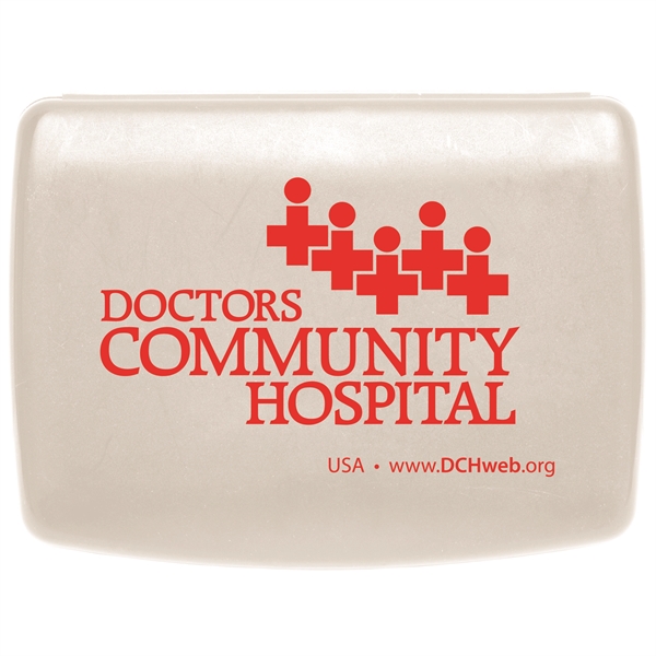 4 1/4" x 3 1/4" safety kit with bandages, antiseptic towelettes,... from ASI 43051 CPS / Keystone CPS CPS/Keystone