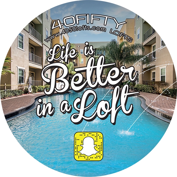 3 1/2" x 1 1/16" round coaster with waterproof plastic surface... from ASI 43051 CPS / Keystone CPS CPS/Keystone