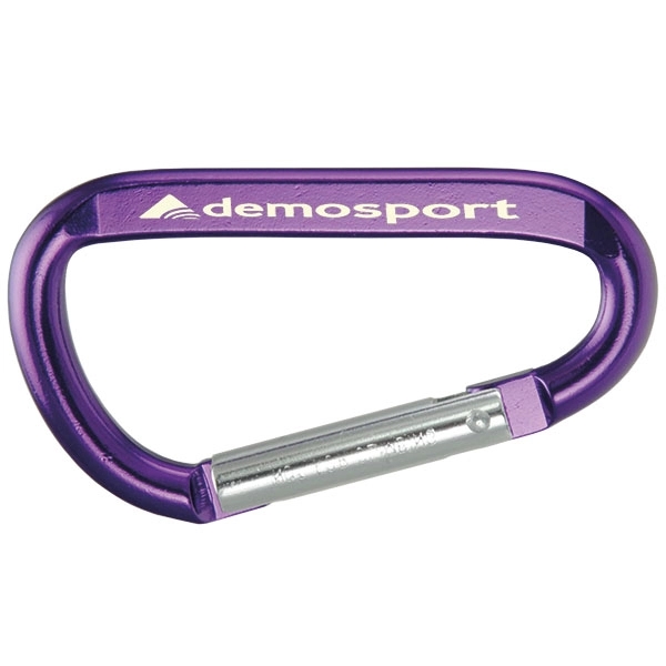 Aluminum carabiner that measures 2 1/4" W x 1 1/4" H... from ASI 43051 CPS / Keystone CPS CPS/Keystone