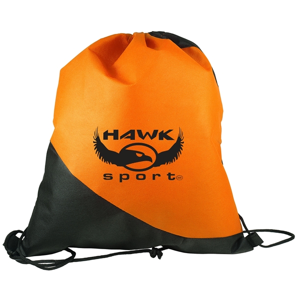 14"W x 16"H two-color backpack made of 100% nonwoven polypropylene, 80... from ASI 43051 CPS / Keystone CPS CPS/Keystone