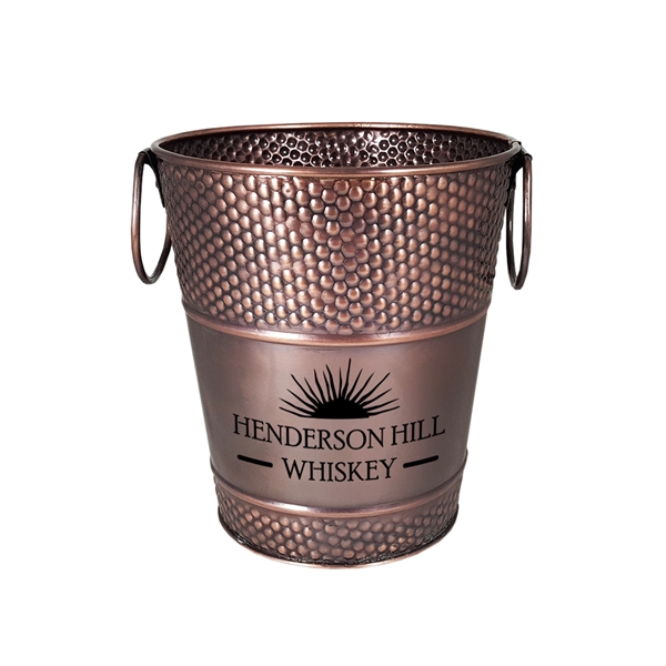 Copper Berkshire wine bucket for one or two bottles.  Elegant... from ASI 39839 BrekX