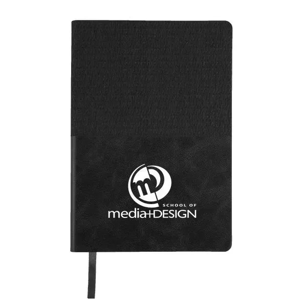 Interlink Soft PU Journal with FSC® Paper with matching ribbon bookmark.... from ASI 52840 Evans Manufacturing