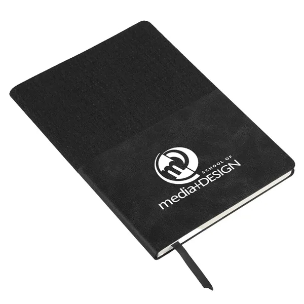 Interlink Soft PU Journal with FSC® Paper with matching ribbon bookmark.... from ASI 52840 Evans Manufacturing