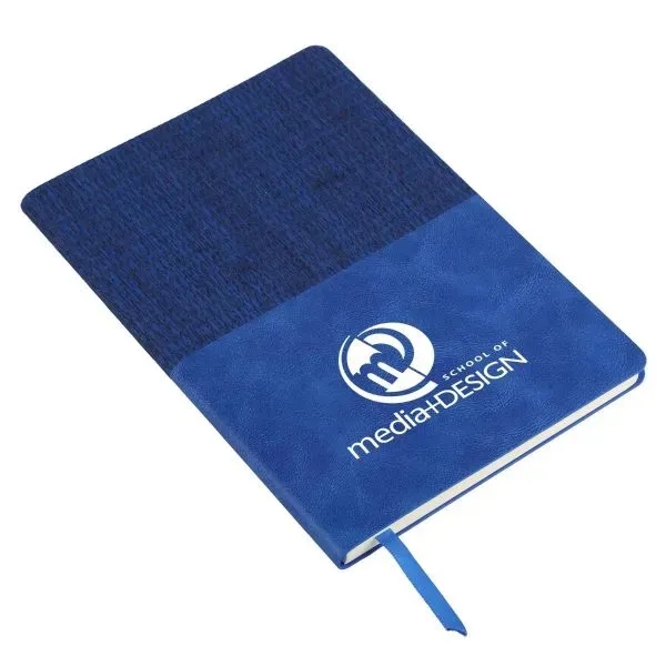 Interlink Soft PU Journal with FSC® Paper with matching ribbon bookmark.... from ASI 52840 Evans Manufacturing