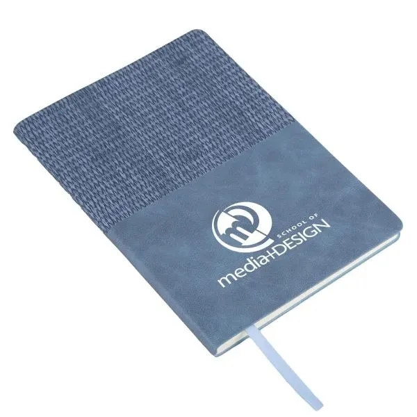 Interlink Soft PU Journal with FSC® Paper with matching ribbon bookmark.... from ASI 52840 Evans Manufacturing
