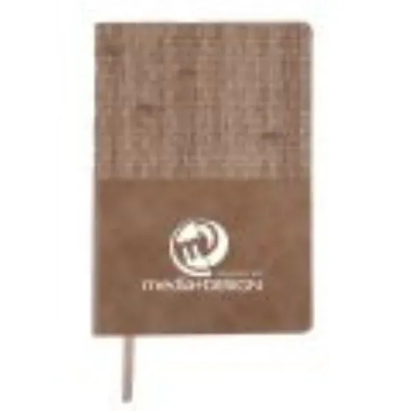 Interlink Soft PU Journal with FSC® Paper with matching ribbon bookmark.... from ASI 52840 Evans Manufacturing