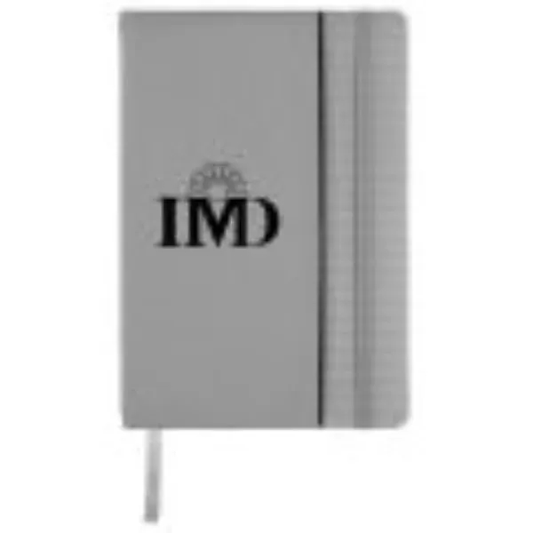 Journal with block pattern on cover, 80 lined sheets of FSC®... from ASI 52840 Evans Manufacturing