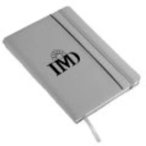 Journal with block pattern on cover, 80 lined sheets of FSC®... from ASI 52840 Evans Manufacturing