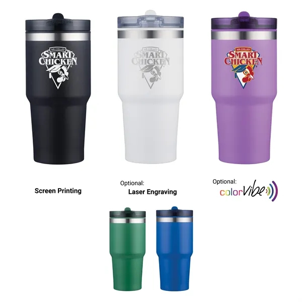 20 oz tumbler with lid and straw.... from ASI 99030 Zipline / Zipline Zipline®