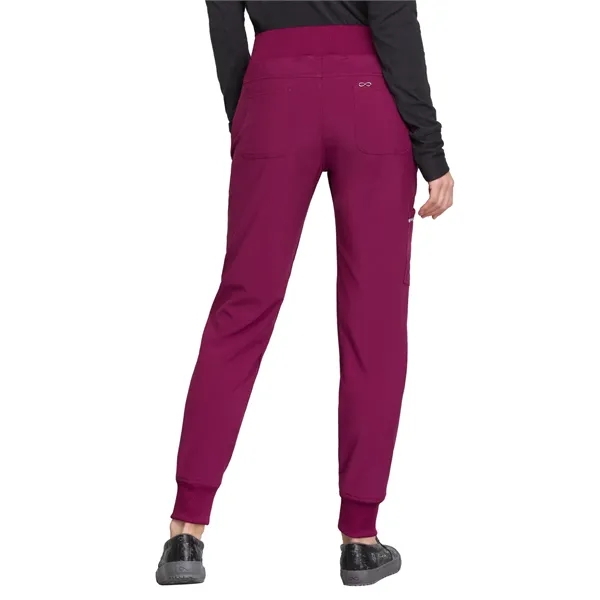 Cherokee Infinity Women's Mid Rise Tapered Leg Jogger Pant... from ASI 86018 Scrub Authority