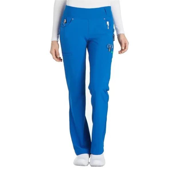 Cherokee iFlex Women's Mid Rise Pull-On Pant... from ASI 86018 Scrub Authority