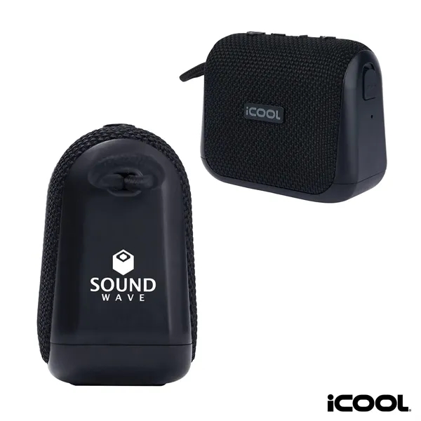 iCOOL® Brock IP67 / 5W Wireless Speaker... from ASI 67866 Logomark/Valumark