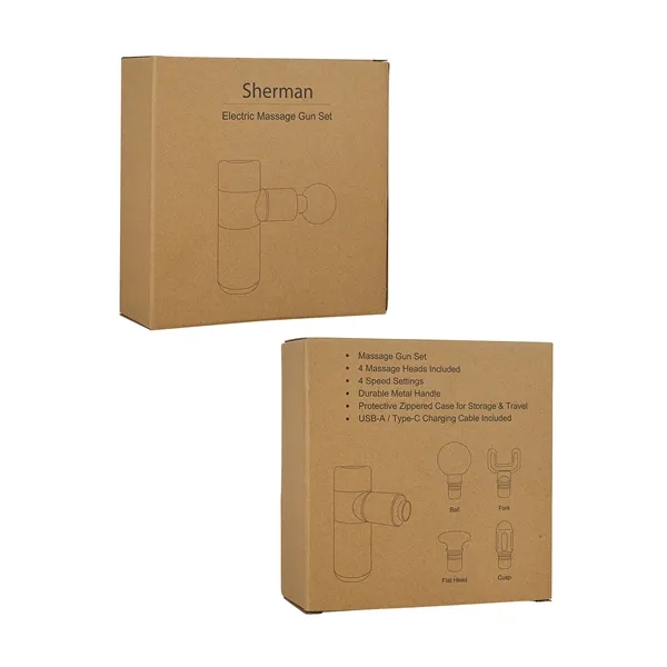 Sherman Massage Gun Set... from ASI 67866 Logomark/Valumark