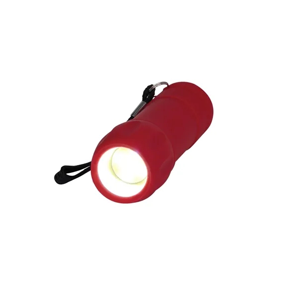 Kris Rubberized COB Flashlight... from ASI 67866 Logomark/Valumark