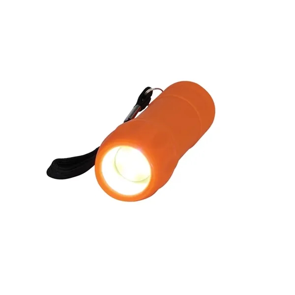 Kris Rubberized COB Flashlight... from ASI 67866 Logomark/Valumark