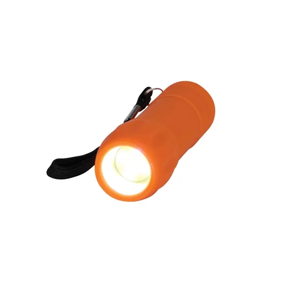 Kris Rubberized COB Flashlight... from ASI 67866 Logomark/Valumark