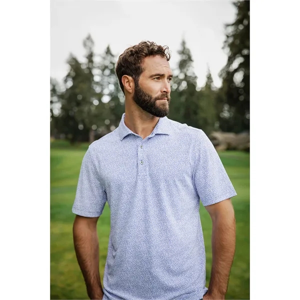 Men's polo with UPF 25+ protection, moisture-wicking performance, self-fabric collar, and... from ASI 47965 Cutter & Buck