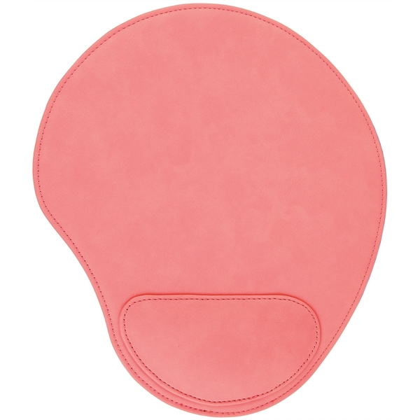 9" x 10 1/4" PU leatherette mousepad with wrist rest.... from ASI 74601 Calico