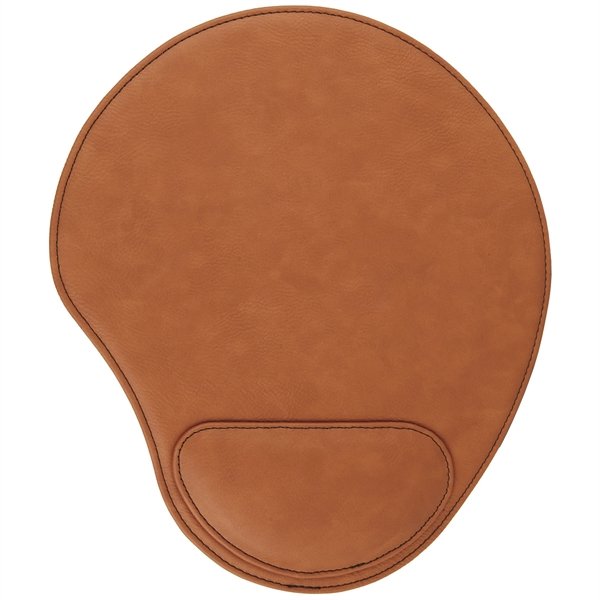 9" x 10 1/4" PU leatherette mousepad with wrist rest.... from ASI 74601 Calico