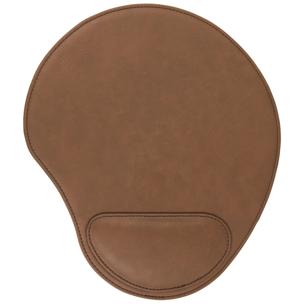 9" x 10 1/4" PU leatherette mousepad with wrist rest.... from ASI 74601 Calico