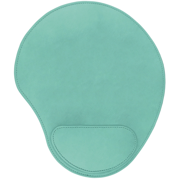 9" x 10 1/4" PU leatherette mousepad with wrist rest.... from ASI 74601 Calico