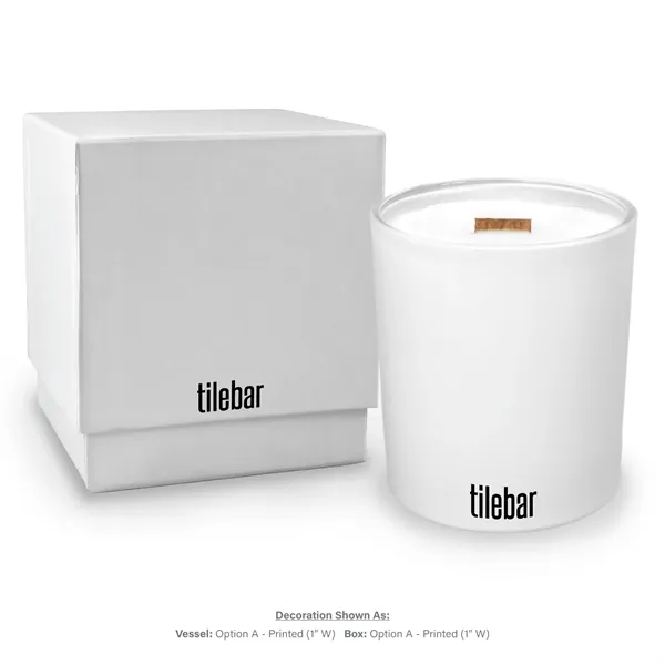 White glass creates a brilliant background for your printed artwork on... from ASI 38850 Bath Promotions / Bath Promotions