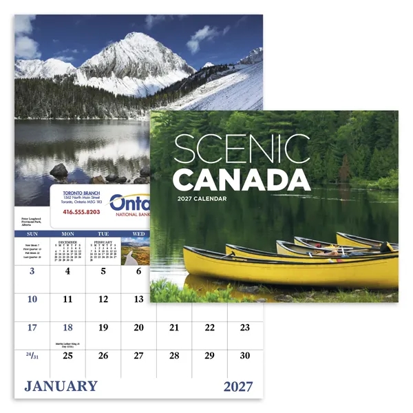 Scenic Canada - Window... from ASI 40480 Koozie Group / Norwood Triumph Calendar