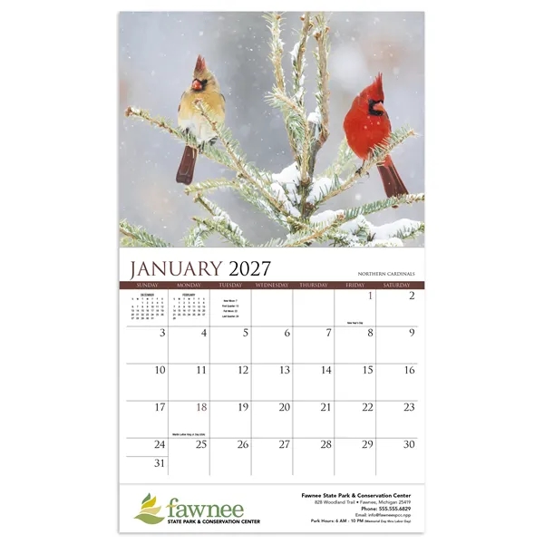 Songbirds Appointment Calendar - Stapled... from ASI 40480 Koozie Group / HotLine®