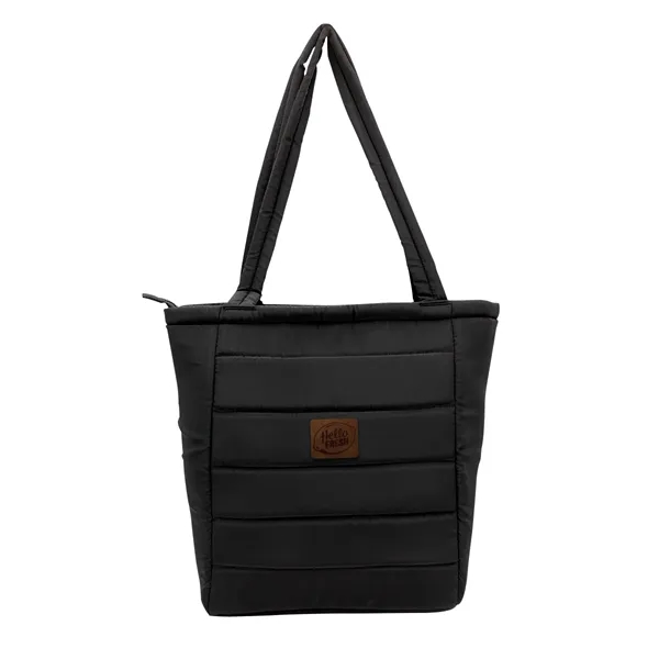 Otaria™ Tote Bag, Leather Patch - Laser... from ASI 30270 Aakron Line
