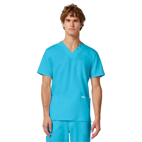 Cherokee Workwear Revolution Men's V-Neck Top... from ASI 86018 Scrub Authority