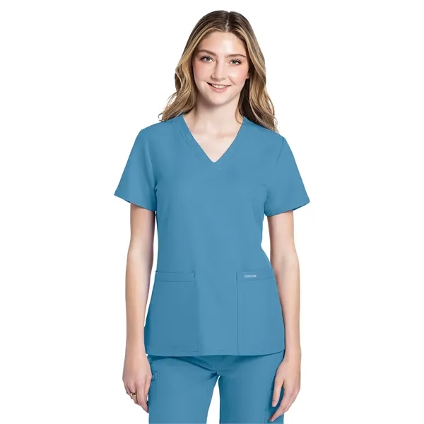 Cherokee - WW Originals Ultra - Women's 2-Pocket V-Neck Top... from ASI 86018 Scrub Authority / Uniform Stores