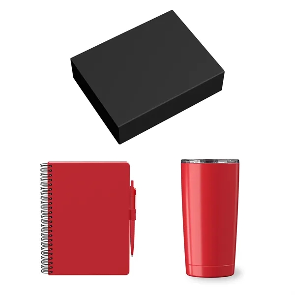 Gift Set includesBRP921 - SMALL JOURNAL GIFT BOX  TUMBLER CUTOUTBRST3204... from ASI 88660 Spector & Co.