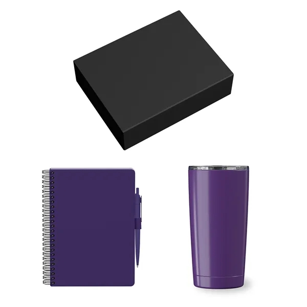 Gift Set includesBRP921 - SMALL JOURNAL GIFT BOX  TUMBLER CUTOUTBRST3204... from ASI 88660 Spector & Co.