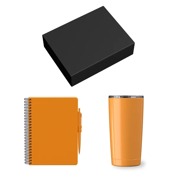 Gift Set includesBRP921 - SMALL JOURNAL GIFT BOX  TUMBLER CUTOUTBRST3204... from ASI 88660 Spector & Co.