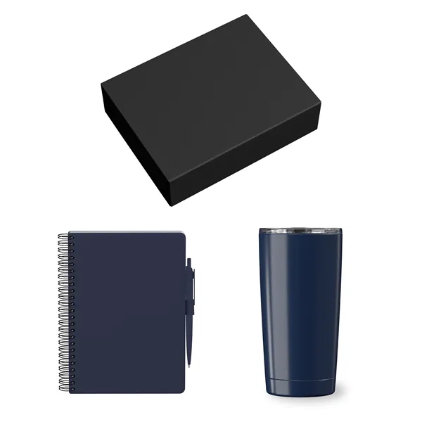 Gift Set includesBRP921 - SMALL JOURNAL GIFT BOX  TUMBLER CUTOUTBRST3204... from ASI 88660 Spector & Co.