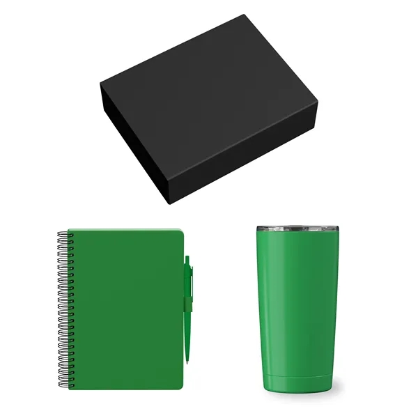 Gift Set includesBRP921 - SMALL JOURNAL GIFT BOX  TUMBLER CUTOUTBRST3204... from ASI 88660 Spector & Co.