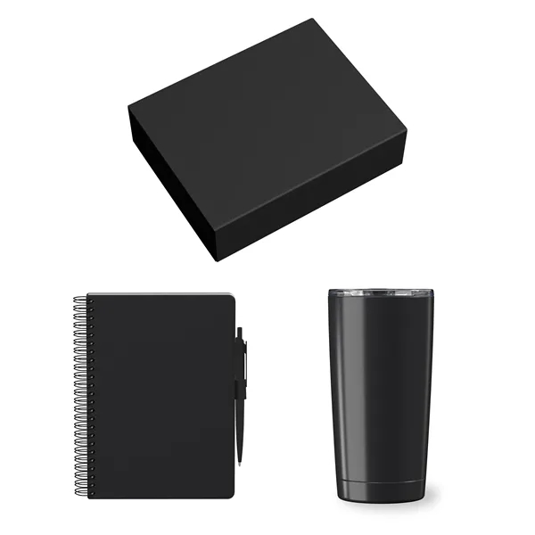 Gift Set includesBRP921 - SMALL JOURNAL GIFT BOX  TUMBLER CUTOUTBRST3204... from ASI 88660 Spector & Co.