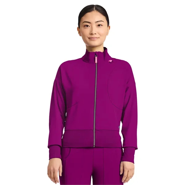 Med Couture - AMP - Women's 2-Pocket Warm Up Jacket... from ASI 86018 Scrub Authority
